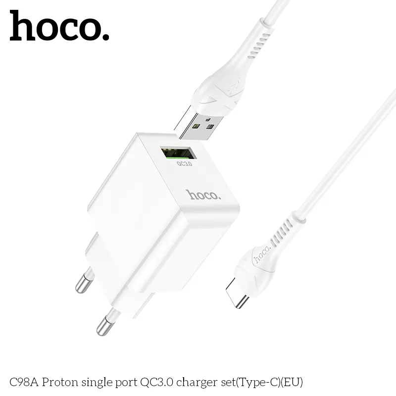 Thương hiệu Hoco uy tín, bảo hành 12 tháng chính hãng