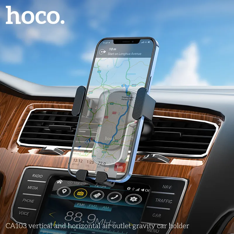 Hoco CA103 thiết kế mô hình Vertical and Horizontal đa hướng tiện lợi