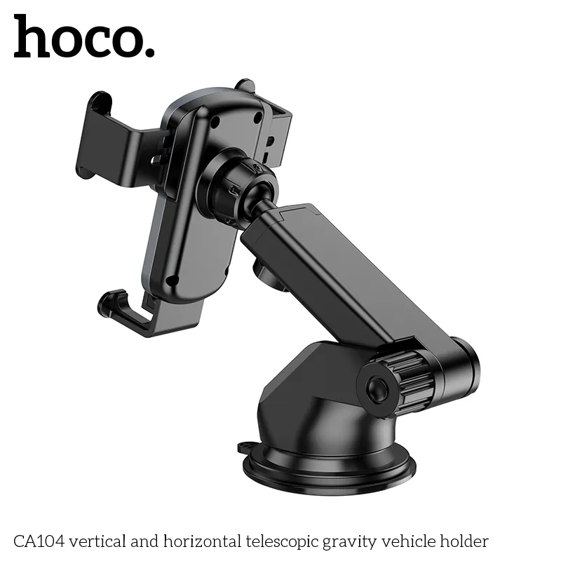 Giá đỡ ô tô Hoco CA104 thiết kế nhỏ gọn tiện lợi dễ điều chỉnh