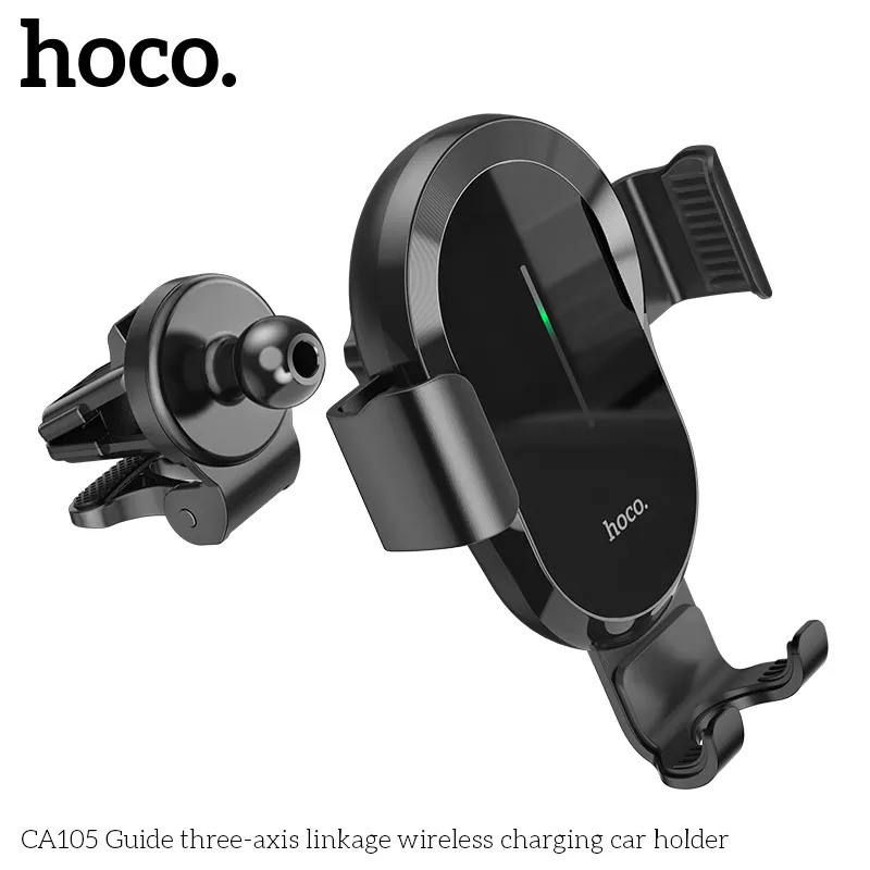 Giá đỡ ô tô Hoco CA105 thiết kế 3 trục linh hoạt, phù hợp nhiều góc nhìn
