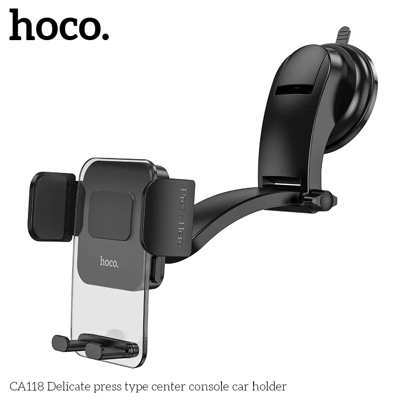 Công năng kẹp chắc điện thoại 4.5-7 inch, chống trơn trượt hiệu quả