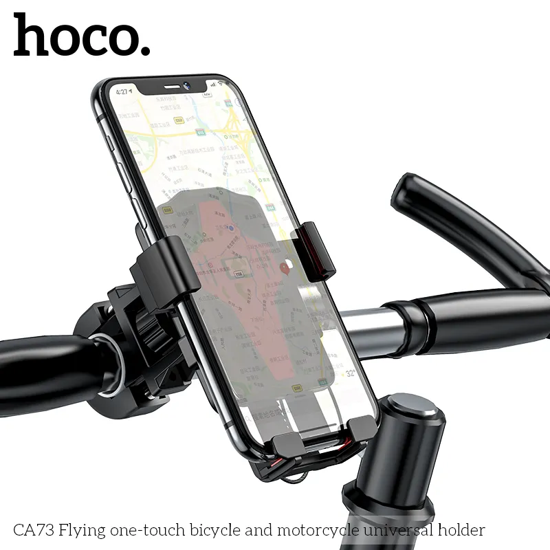Hoco CA73 công năng kẹp nhanh, giữ chắc điện thoại mọi địa hình