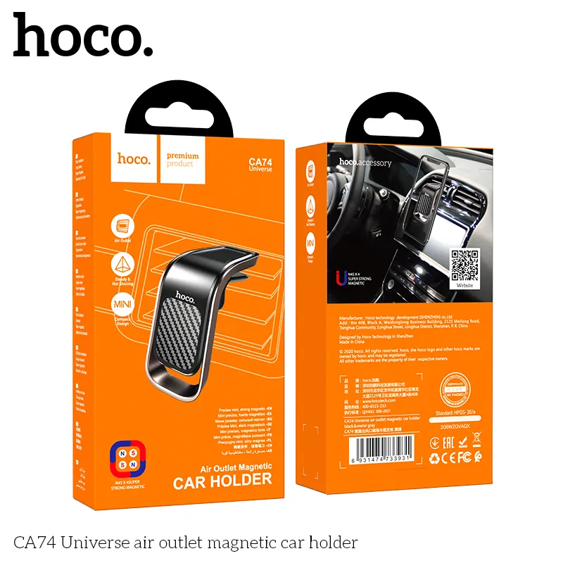 Tính năng chi tiết Giá Đỡ Ô Tô Hoco CA74 Universe với chất liệu ABS, silicon, hợp kim và nam châm mạnh