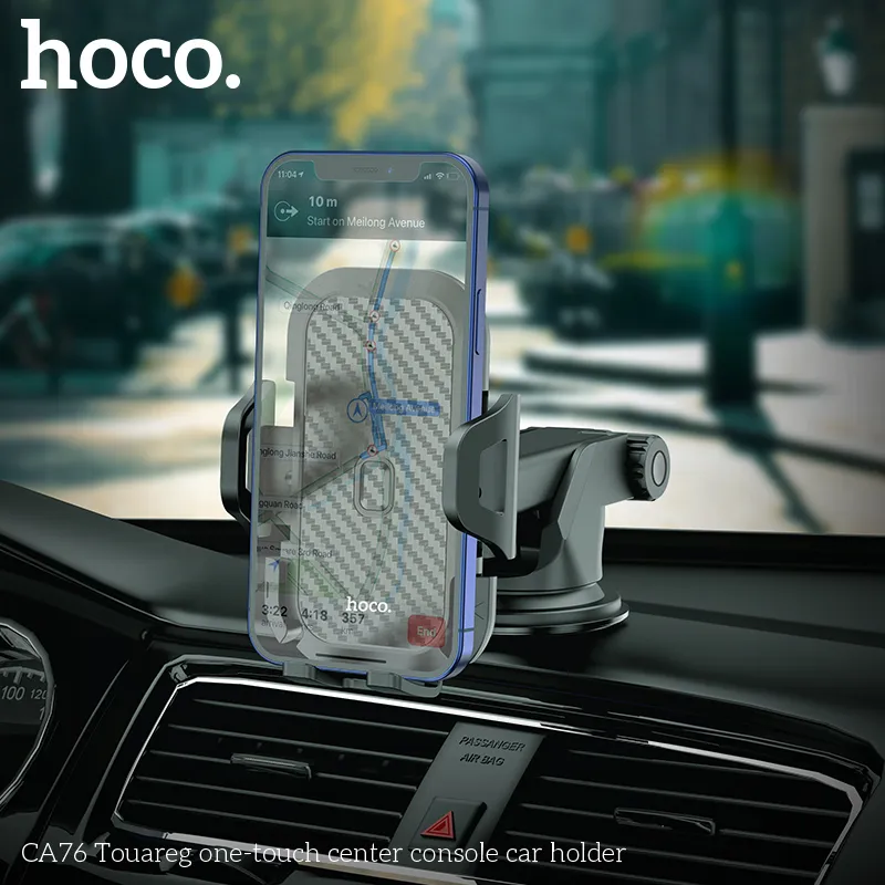 Giá Đỡ Ô Tô Hoco CA76 Touareg One-touch thiết kế chắc chắn, phù hợp mọi xe