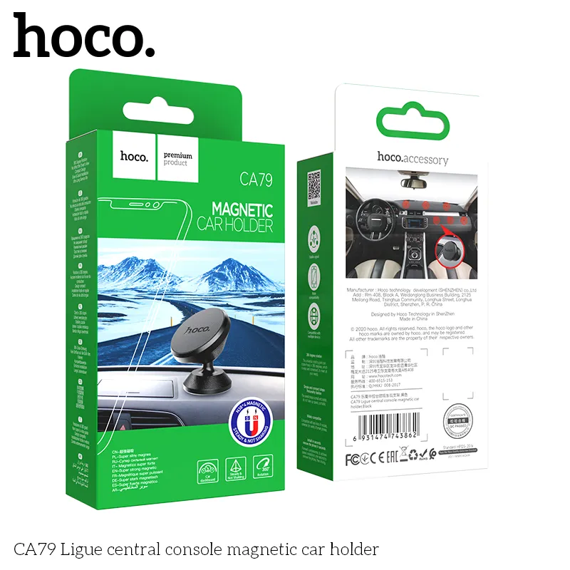 Giá Đỡ Ô Tô Hoco CA79 Ligue Center Console thiết kế gọn nhẹ tiện dụng cho mọi xe ô tô