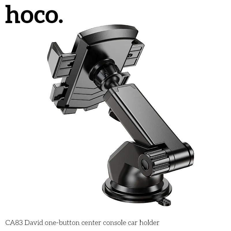 Giá Đỡ Ô Tô Hoco CA83 David One-button thiết kế nhỏ gọn, tiện lợi cho điện thoại
