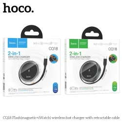 Sạc Không Dây Hoco CQ18 Flash kèm dây rút cho iWatch