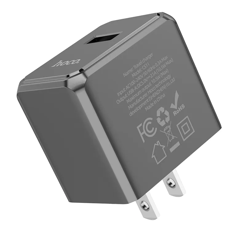 Trải nghiệm sạc an toàn và tiện lợi với Củ Sạc Hoco CS11 Ocean (US)