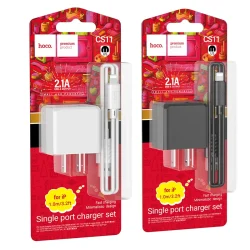 Bộ Sạc Kèm Dây iP Hoco CS11 Ocean (US)
