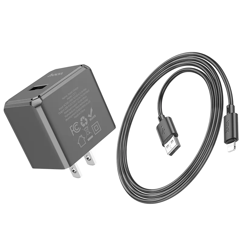 Công năng Bộ Sạc Kèm Dây iP Hoco CS11 Ocean (US) sạc nhanh, ổn định