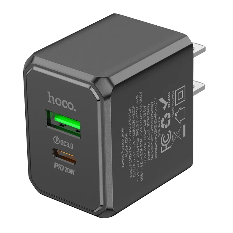 Tính năng sạc Type-C 20W và USB-A 18W đa chuẩn sạc nhanh tiện lợi