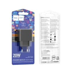Củ Sạc PD20W+QC3.0 Hoco CS14A Ocean (EU)