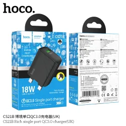 Củ Sạc QC3.0 Hoco CS21B Rich (UK)