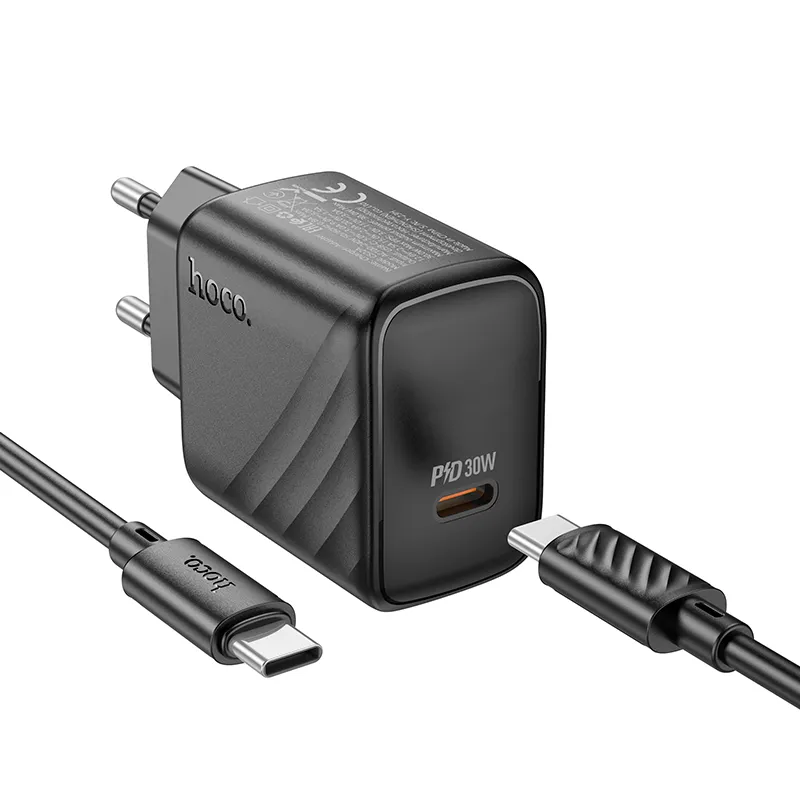 Bộ sạc Hoco CS22A chống cháy với chất liệu PC+ABS bền bỉ