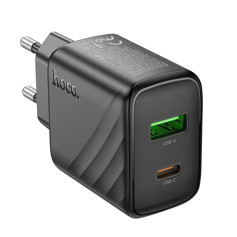 Củ Sạc Hoco CS23A chất liệu PC+ABS chống cháy bền bỉ