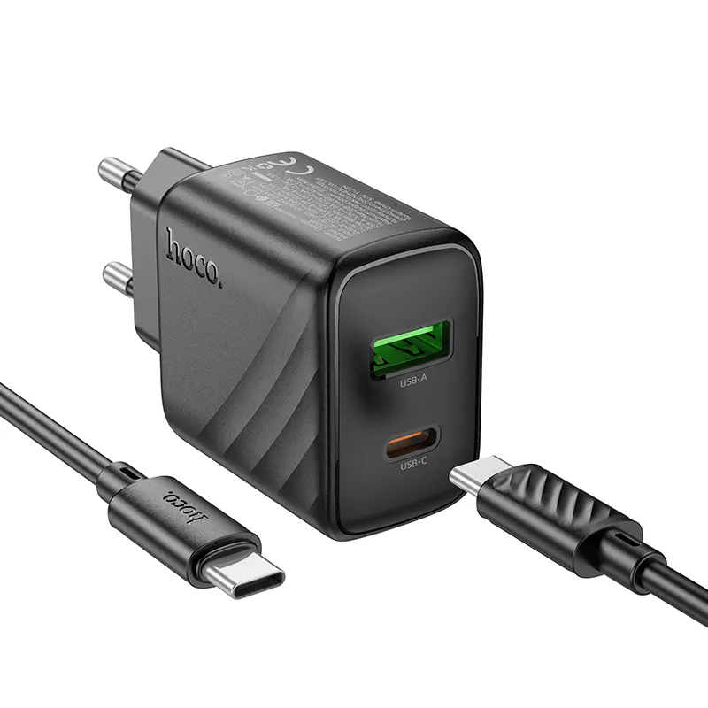 Bộ Sạc Hoco CS23A với thiết kế PC+ABS chống cháy an toàn