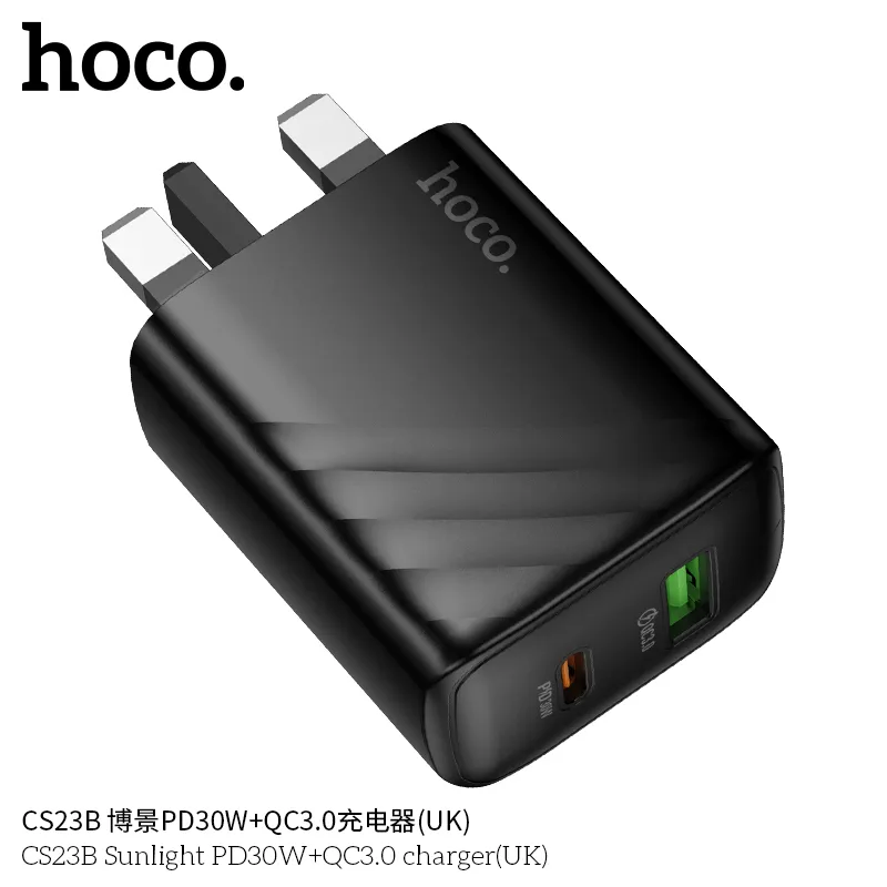 Trải nghiệm sạc nhanh ổn định với công nghệ PD30W và QC3.0 hiện đại