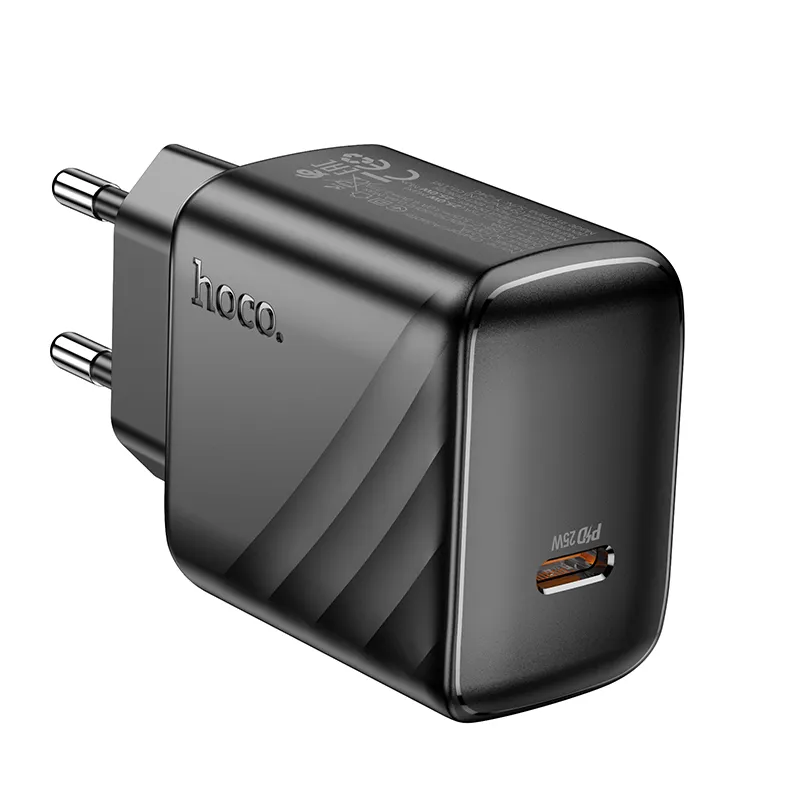Củ sạc Hoco CS24A hỗ trợ công suất 25W, USB-C đa chuẩn PD/QC/FCP/AFC