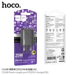 Củ Sạc PD25W Hoco CS24B Puerto (UK)