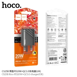Củ Sạc PD20W+QC3.0 Hoco CS25B Rico (UK)