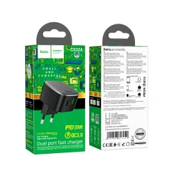 Củ Sạc PD20W+QC3.0 Hoco CS32A Rise (EU)