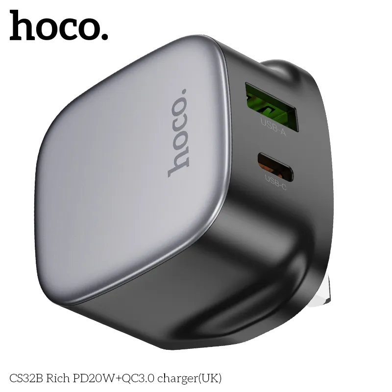 Công năng sạc nhanh đa chuẩn PD20W và QC3.0 hiệu quả