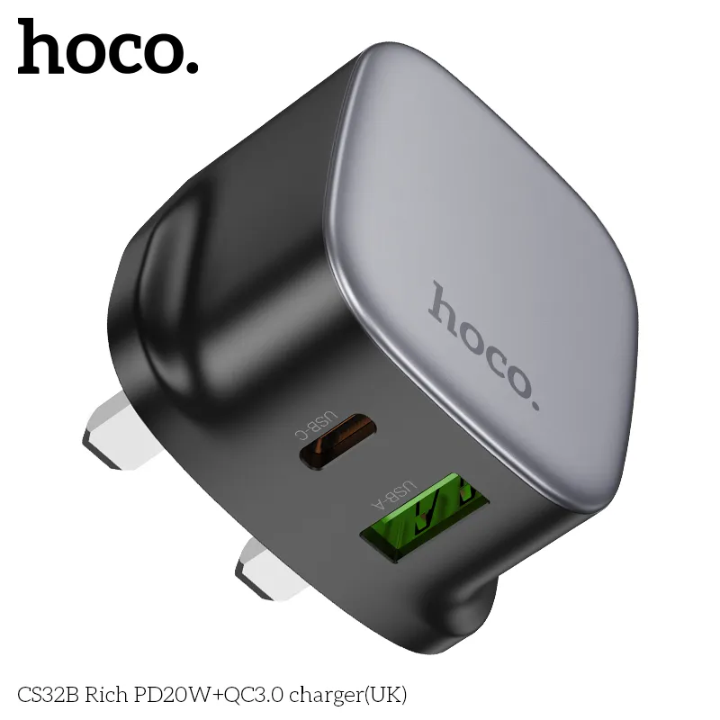 Kích thước củ sạc nhỏ gọn 50*52*49mm, trọng lượng nhẹ 40g dễ di chuyển