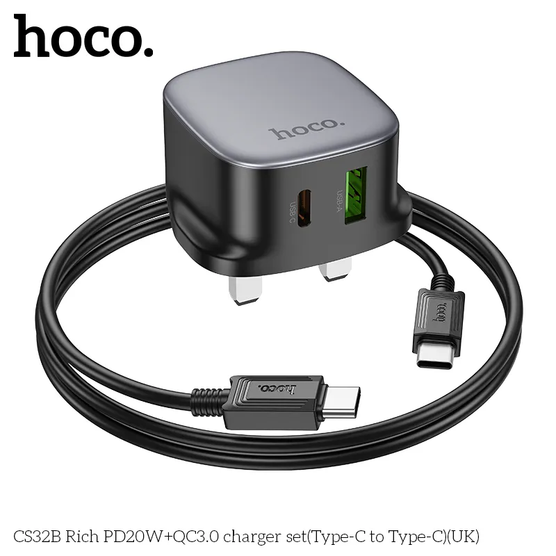 Công năng PD20W+QC3.0 sạc nhanh đa chuẩn tương thích cao
