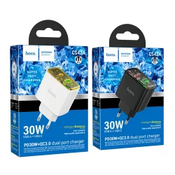 Củ Sạc PD30W+QC3.0 Hoco CS42A Smart (EU)