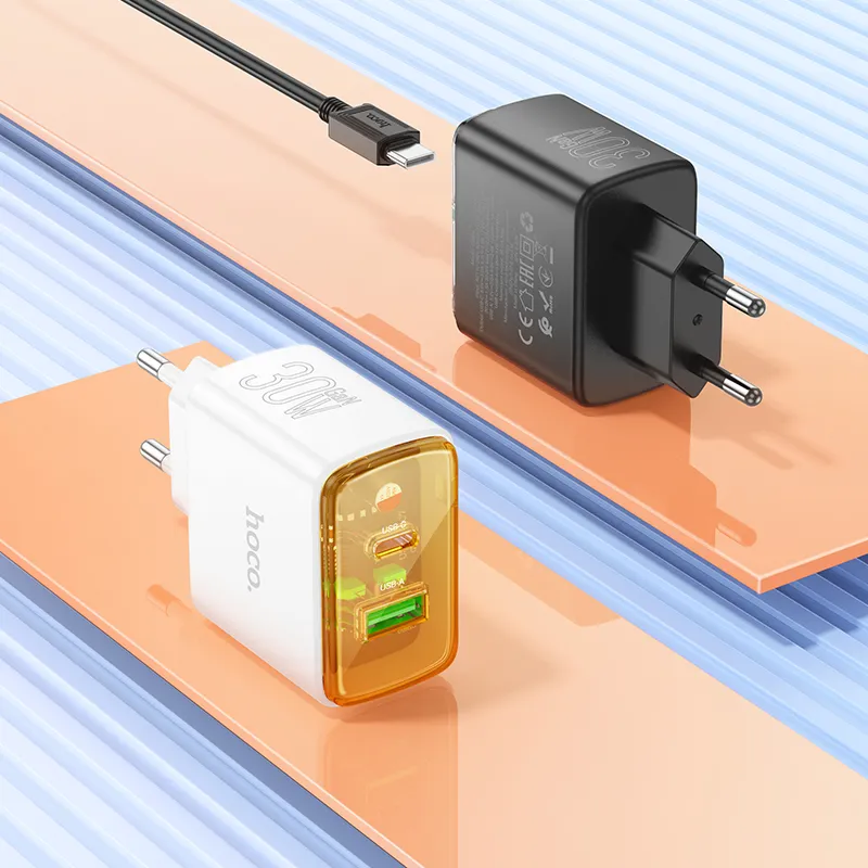Tính năng chi tiết: Type-C 30W, USB-A 18W, sạc đồng thời