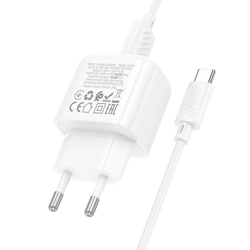 Tính năng sạc nhanh, tương thích đa thiết bị với chuẩn USB-A và dây Type-C dài 1m