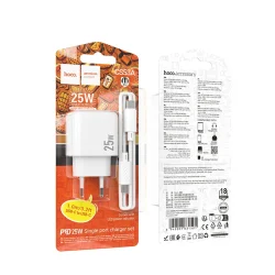 Bộ Sạc Kèm Dây C to C Hoco CS53A Surplus PD25W (EU)