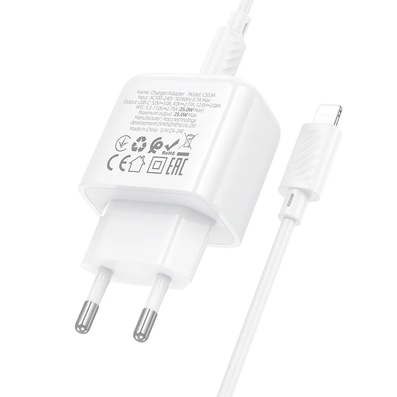 Tính năng đi kèm cáp Type-C to Lightning dài 1m thuận tiện