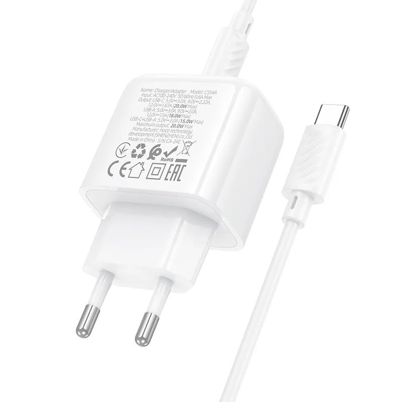 Tính năng PD20W, QC3.0, hỗ trợ đa chuẩn sạc nhanh an toàn
