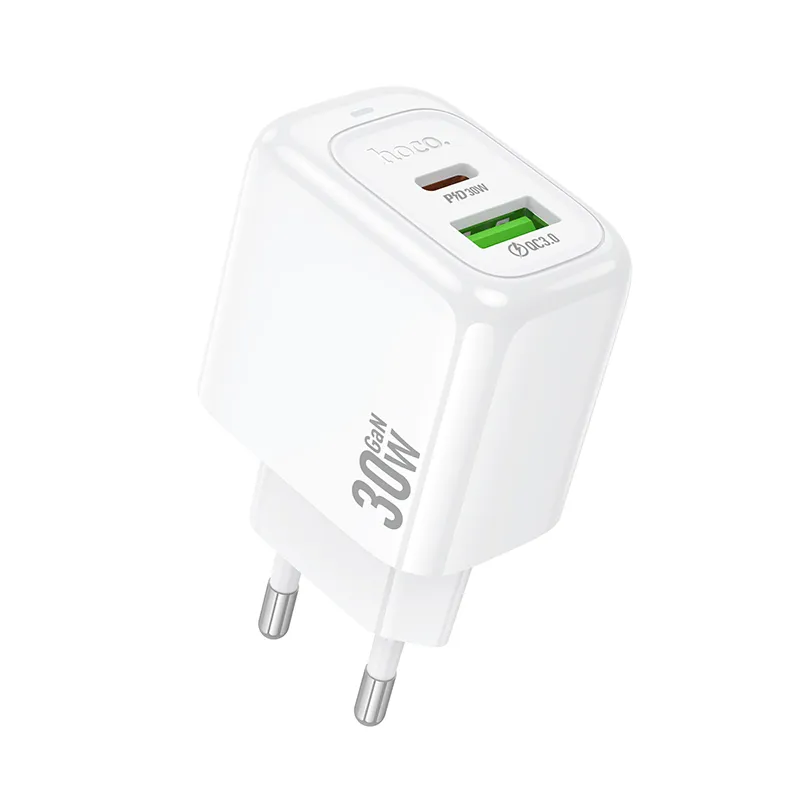 Củ Sạc PD30W+QC3.0 Hoco CS55A Surplus (EU) thiết kế nhỏ gọn, hiện đại và tiện dụng
