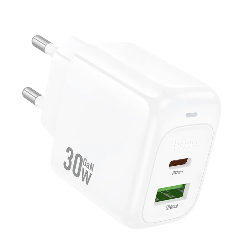 Trải nghiệm sạc nhanh, ổn định với Củ Sạc PD30W+QC3.0 Hoco CS55A Surplus (EU) dễ dàng sử dụng mọi nơi