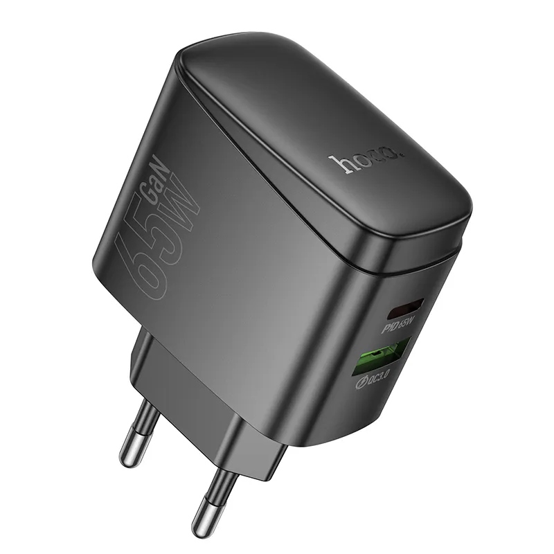 Củ Sạc PD65W Hoco CS63A Bright (EU) thiết kế nhỏ gọn, công suất cao phù hợp mọi thiết bị