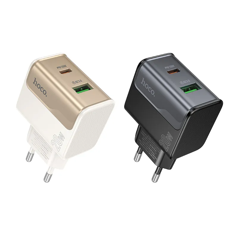 Công suất đầu ra USB-C 20W, USB-A 18W, hỗ trợ PD, QC3.0, FCP, AFC đa chuẩn