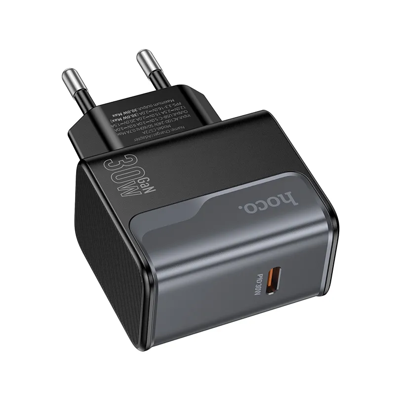 Tính năng sạc nhanh 30W, phích cắm EU an toàn, chuẩn quốc tế