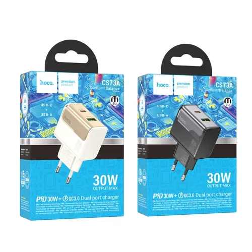 Củ Sạc PD30W+QC3.0 Hoco CS73A Star Speed (EU)