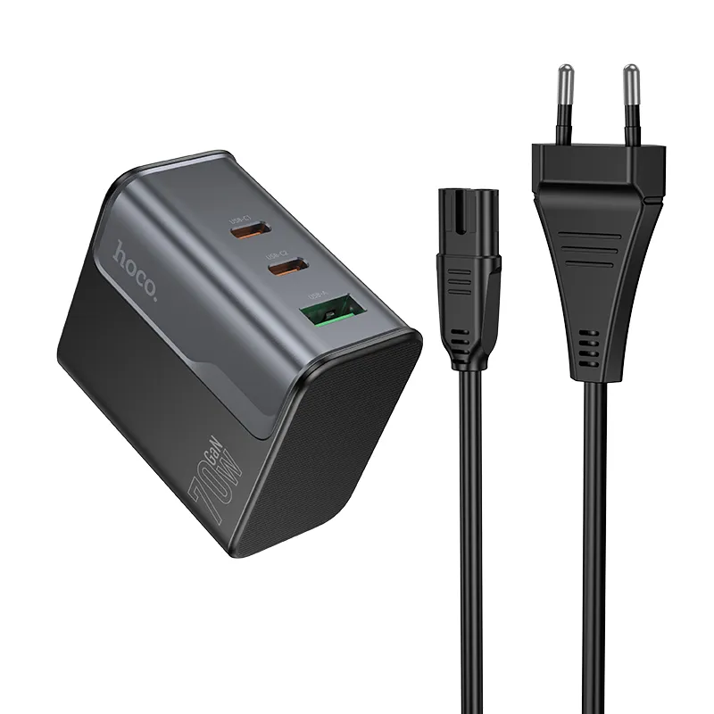 Củ Sạc PD70W Hoco CS76A Star Speed EU thiết kế nhỏ gọn, tiện lợi