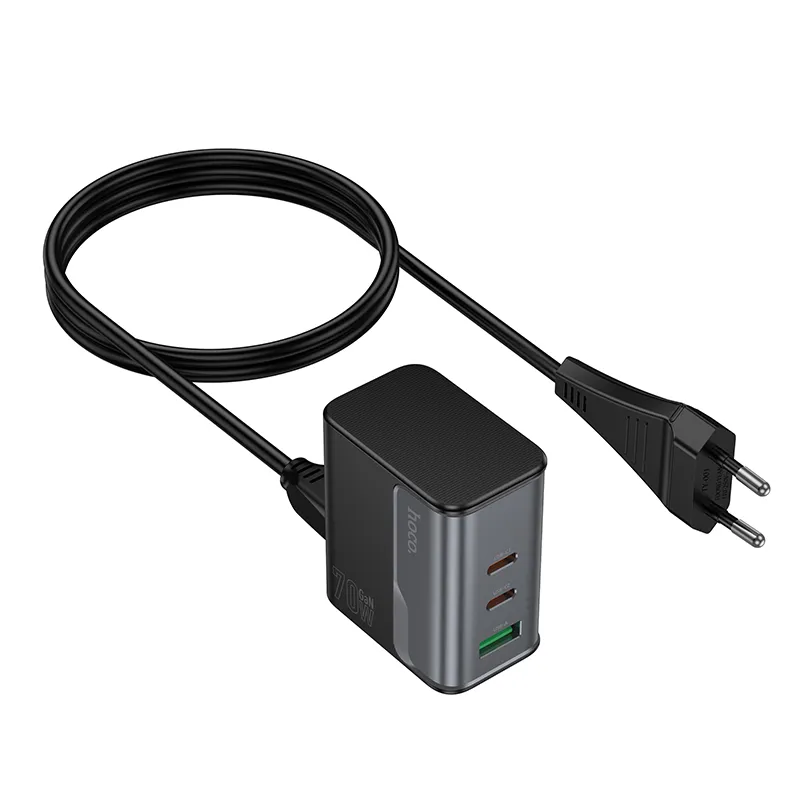 Củ Sạc PD70W Hoco CS76A Star Speed EU tính năng sạc đa cổng, tự động nhận diện thiết bị