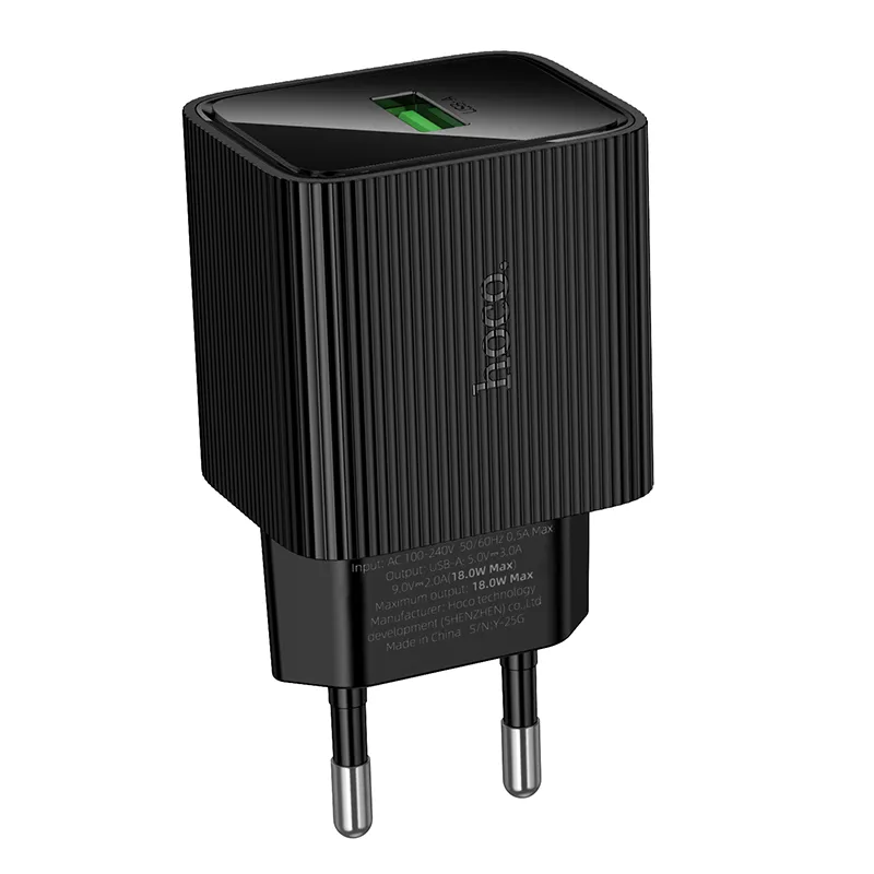 Thương hiệu Hoco uy tín, đảm bảo chất lượng củ sạc CS81A Excellent