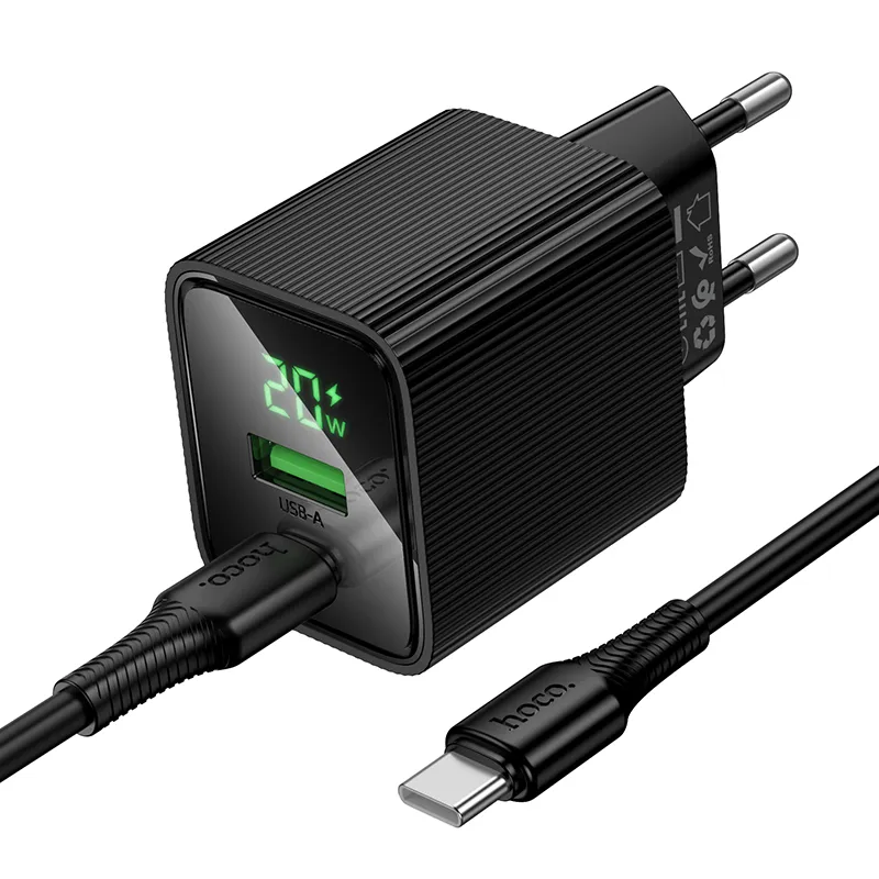 Bộ Sạc Hoco CS83A hỗ trợ sạc nhanh PD20W và QC3.0 tương thích cao