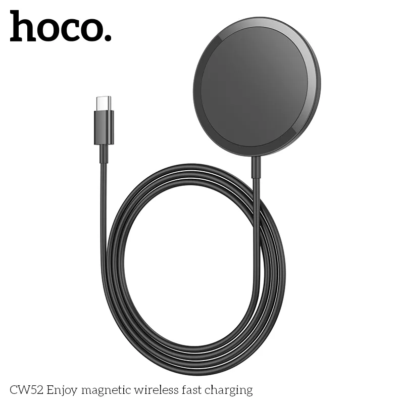 Thương hiệu Hoco uy tín, chất lượng sản phẩm Sạc Không Dây Hoco CW52 Enjoy