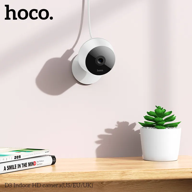 Thiết kế nhỏ gọn, vỏ ABS bền bỉ của Camera Hoco D3
