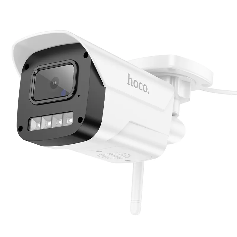 Camera ngoài trời dạng súng HD Hoco D4 với cảm biến 12MP, độ phân giải Full HD 1920x1080 sắc nét