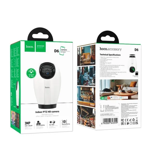 Camera Trong Nhà PTZ HD Hoco D6
