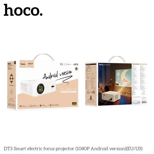 Máy Chiếu Smart Electric Focus 1080P Android Hoco DT3