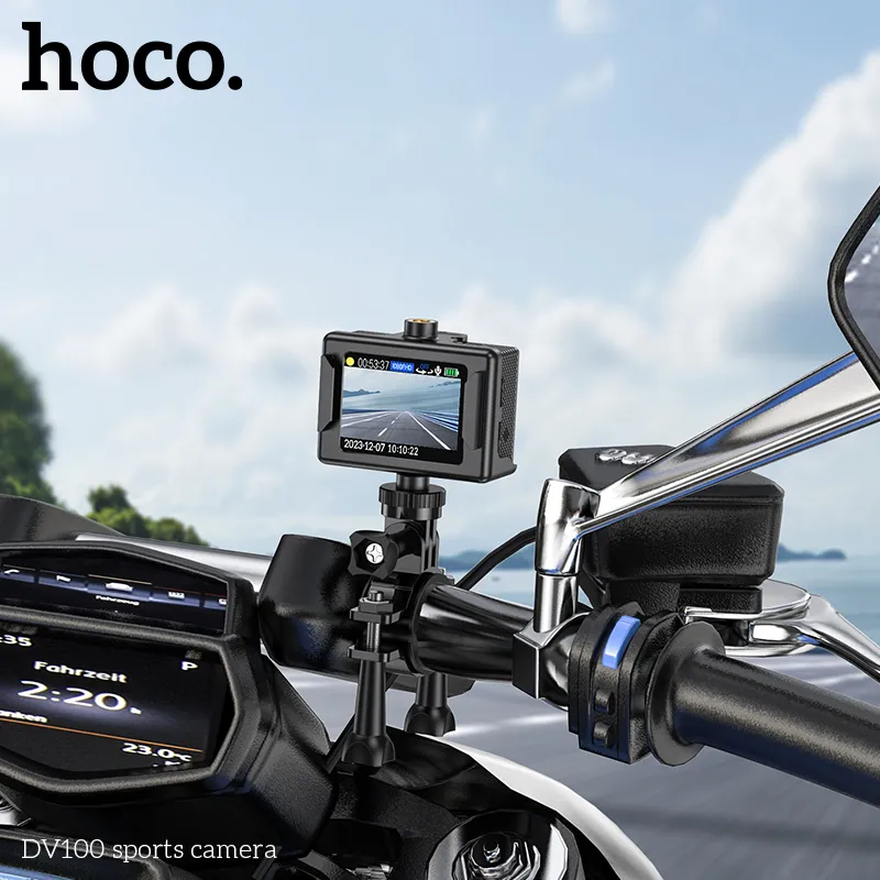 Tính năng 1080P/30fps, WiFi, thẻ nhớ 64GB trên Camera Thể Thao Hoco DV100